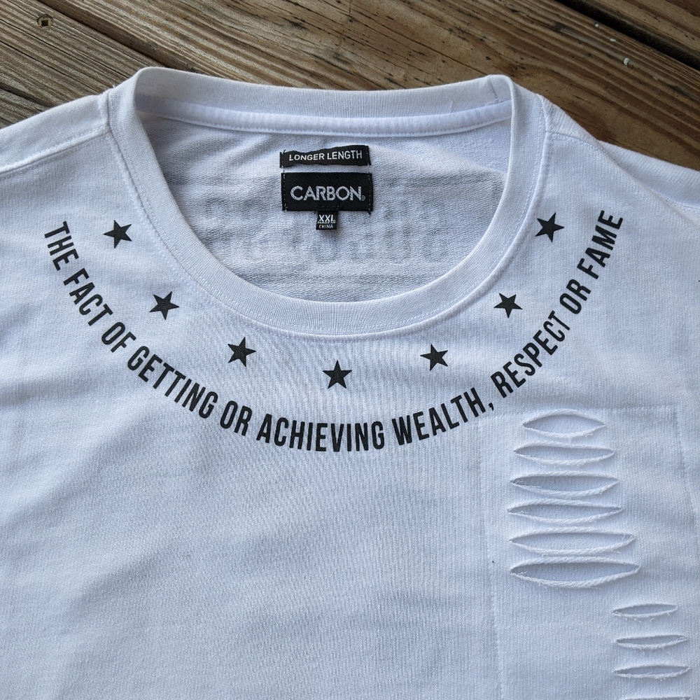 Distressed graphic tee - Picture 3 of 6